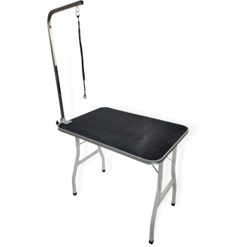 Hundepflegetisch – Mit Trimmarm – Rutschfeste Arbeitsplatte – 91x61x76 cm